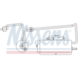džiovintuvas, oro kondicionierius
NISSENS 954