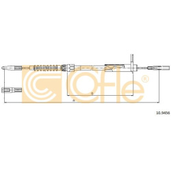 trosas, stovėjimo stabdys
                                COFLE                                                10.9456, Nenu