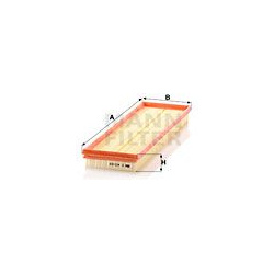 oro filtras
                                MANN-FILTER                                                C43102, MANN-FILTER, C