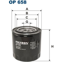 alyvos filtras
                                FILTRON                                                OP658, Nenurodytas gami