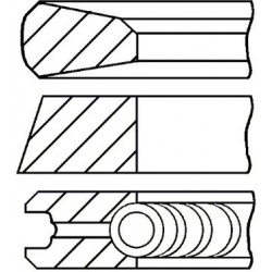 stūmoklio žiedų komplektas
                                GOETZE ENGINE                                                08