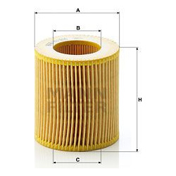 alyvos filtras
                                MANN-FILTER                                                HU816X, MANN-FILTER
