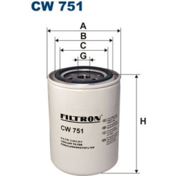 aušinimo skysčio filtras
                                FILTRON                                                CW751, Nenu