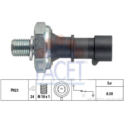 Daviklis tepalo slėgio lemputės
                                FACET                                7.0141, FACET, 70141, 