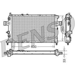 Aušinimo radiatorius
                                DENSO                                                DRM20017, DENSO, D