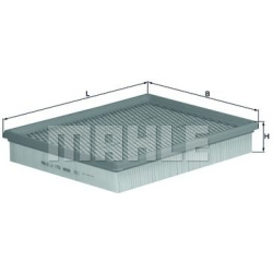 Filtras oro
                                MAHLE                                                LX1758, MAHLE, LX1758, auto 