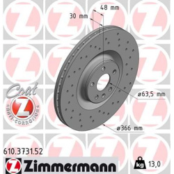 stabdžių diskas (1vnt) SPORT Z
                                ZIMMERMANN                                                61
