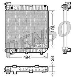 Aušinimo radiatorius
                                DENSO                                                DRM17002, DENSO, D
