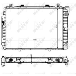 Aušinimo radiatorius
                                NRF                                                55315, NRF, 55315, a