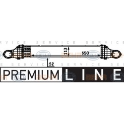 tarpinis suslėgto oro aušintuvas, kompresorius
                                HELLA                                       