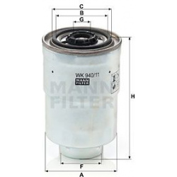 kuro filtras
                                MANN-FILTER                                WK940/11X, MANN-FILTER, WK94011X, aut