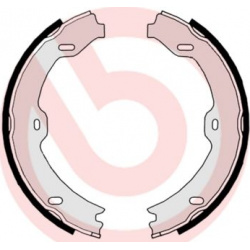 stabdžių trinkelių komplektas, stovėjimo stabdis ESSENTIAL LINE
                                BREMBO                   