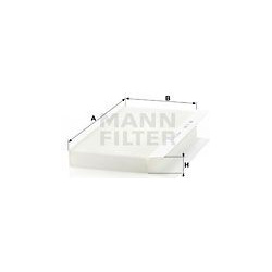 filtras, salono oras
                                MANN-FILTER                                CU3567, MANN-FILTER, CU3567, 