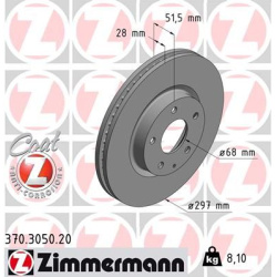 stabdžių diskas (1vnt) COAT Z
                                ZIMMERMANN                                                370