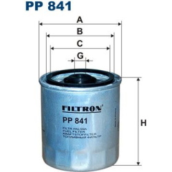 kuro filtras
                                FILTRON                                                PP841, Nenurodytas gamint