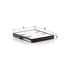 filtras, salono oras
                                MANN-FILTER                                CU1719, MANN-FILTER, CU1719, 