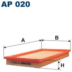 oro filtras
                                FILTRON                                                AP020, Nenurodytas gaminto