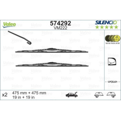 valytuvai SILENCIO CONVENTIONAL SET
                                VALEO                                                5742