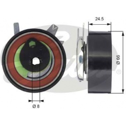 įtempiklio skriemulys, paskirstymo diržas PowerGrip™
                                GATES                               