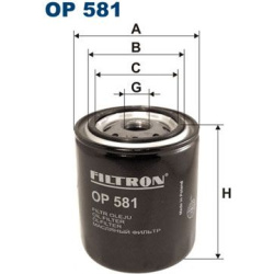alyvos filtras
                                FILTRON                                                OP581, Nenurodytas gami