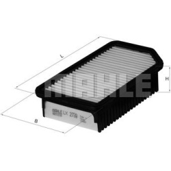 Filtras oro
                                MAHLE                                                LX2739, MAHLE, LX2739, auto 