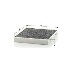 filtras, salono oras
                                MANN-FILTER                                                CUK2252, MANN