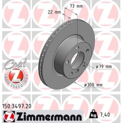 stabdžių diskas (1vnt) COAT Z
                                ZIMMERMANN                                                150