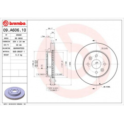 stabdžių diskas (1vnt) PRIME LINE
BREMBO 09.