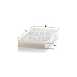 filtras, salono oras
                                MANN-FILTER                                                CU3540, MANN-