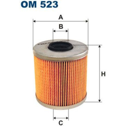 alyvos filtras
                                FILTRON                                                OM523, Nenurodytas gami