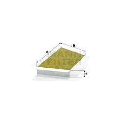 filtras, salono oras FreciousPlus
                                MANN-FILTER                                                