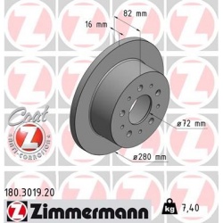 stabdžių diskas (1vnt) COAT Z
                                ZIMMERMANN                                                180