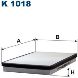 filtras, salono oras
                                FILTRON                                                K1018, Nenurodyta