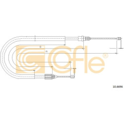 trosas, stovėjimo stabdys
                                COFLE                                                10.6696, Nenu