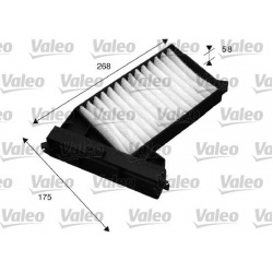 Filtras, salono oras VALEO ESSENTIAL
                                                715528, VALEO, 715528, auto detalė