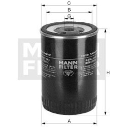 kuro filtras
MANN-FILTER WDK962/12, MANN-FILTE