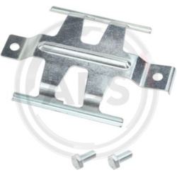 priedų komplektas, diskinių stabdžių trinkelės
                                A.B.S.                                   