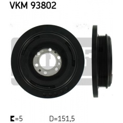 skriemulys, alkūninis velenas
                                SKF                                                VKM 93802, 