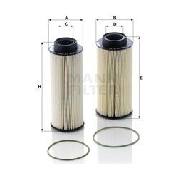 kuro filtras
                                MANN-FILTER                                                PU10003-2X, MANN-FILT