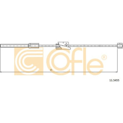 trosas, stovėjimo stabdys
                                COFLE                                                11.5455, Nenu