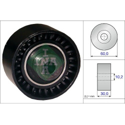 kreipiantysis skriemulys, paskirstymo diržas
                                INA                                            