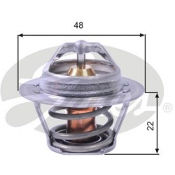 termostatas, aušinimo skystis
                                GATES                                                TH00391G1
