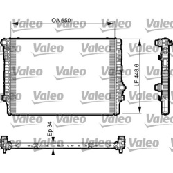 Aušinimo radiatorius
                                VALEO                                                735548, VALEO, 735