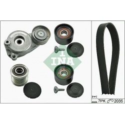 V formos rumbuotas diržas, komplektas
                                INA                                                529