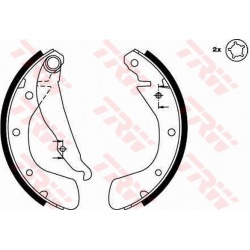 stabdžių trinkelių komplektas
                                TRW                                                GS8542, T