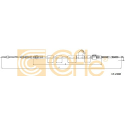 trosas, stovėjimo stabdys
                                COFLE                                                17.2280, Nenu
