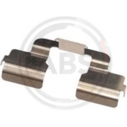 priedų komplektas, diskinių stabdžių trinkelės
                                A.B.S.                                   