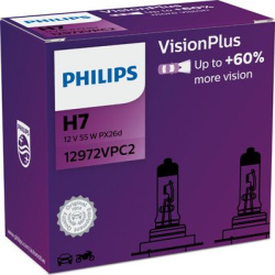 lemputė VisionPlus
PHILIPS 12972VPC2, PHILIPS