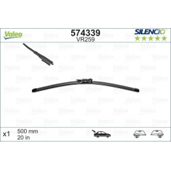 Valytuvai SILENCIO REAR
                                VALEO                                                574339, VALEO, 5
