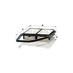 oro filtras
                                MANN-FILTER                                C3132, MANN-FILTER, C3132, auto detal�